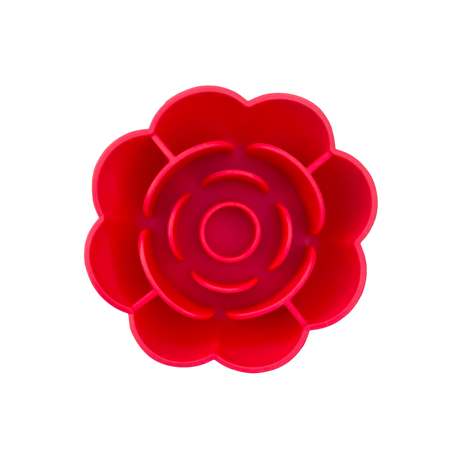 Flower Enrichment Bowl - Raspberry