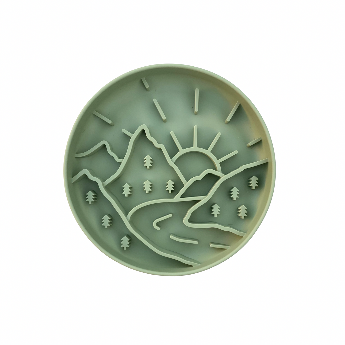 Mountain Enrichment Bowl - Green