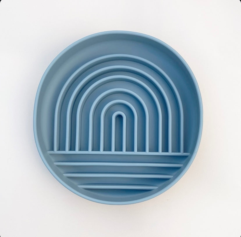 Rainbow Slow Feeder - Grey