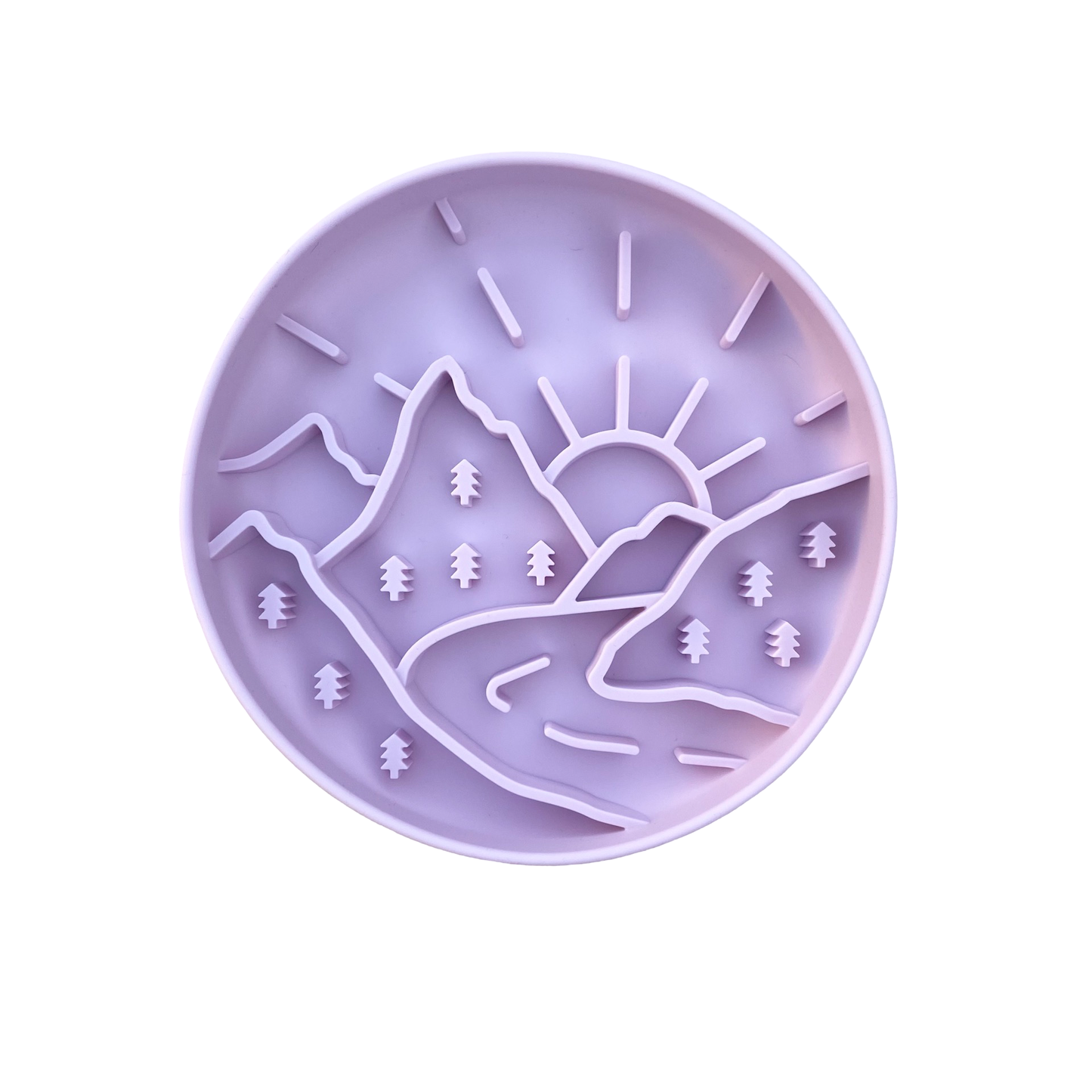 Mountain Enrichment Bowl - Purple