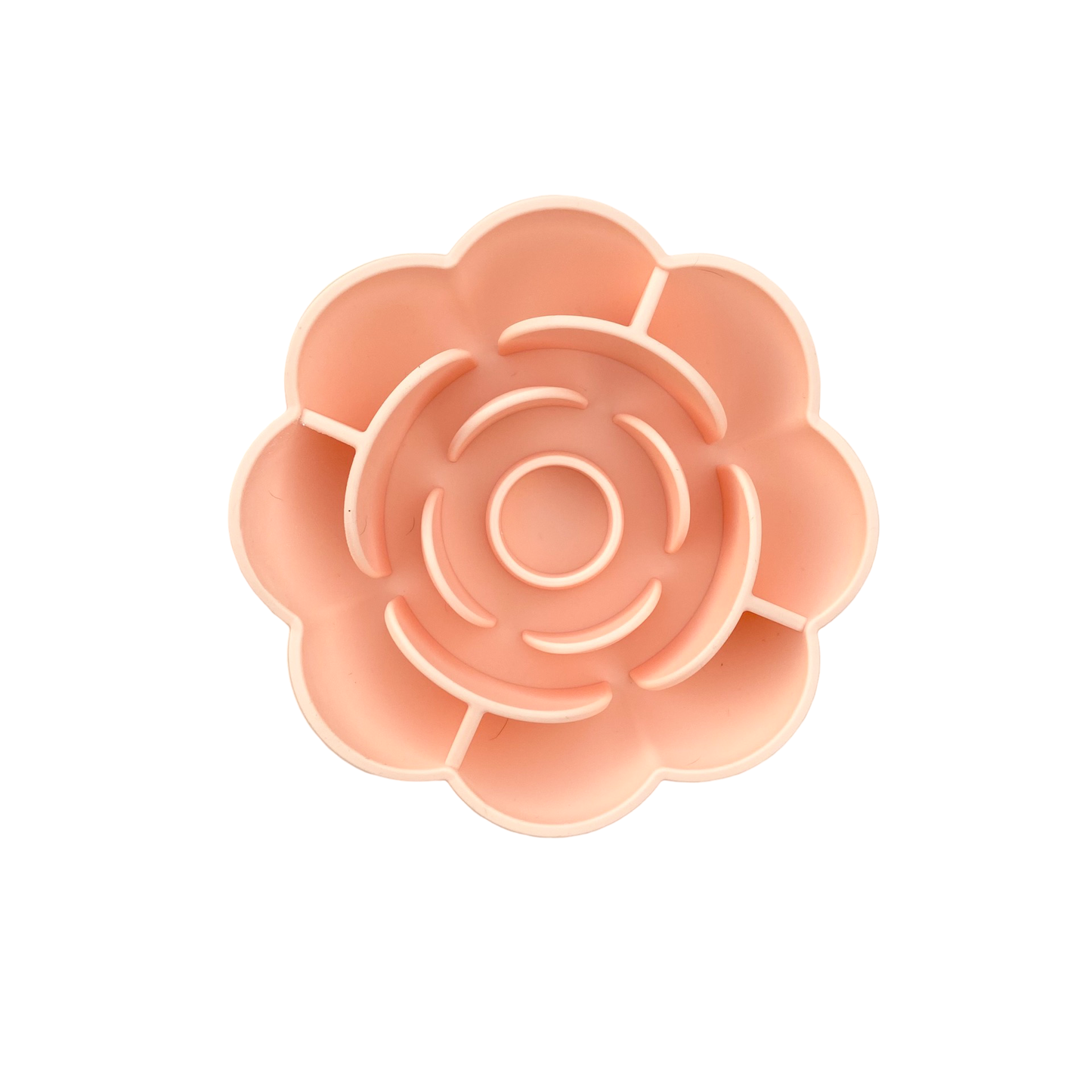 Flower Enrichment Bowl - Peach