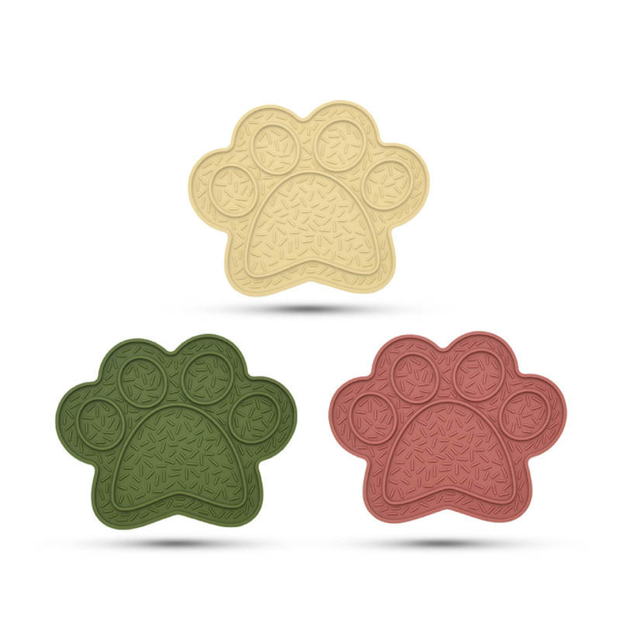 Paw Print Lick Mat