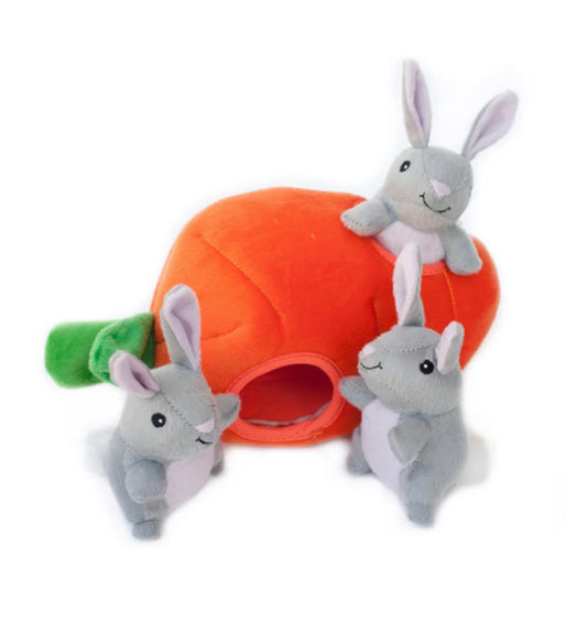 Zippy Paws Burrow - Bunny ‘n Carrot