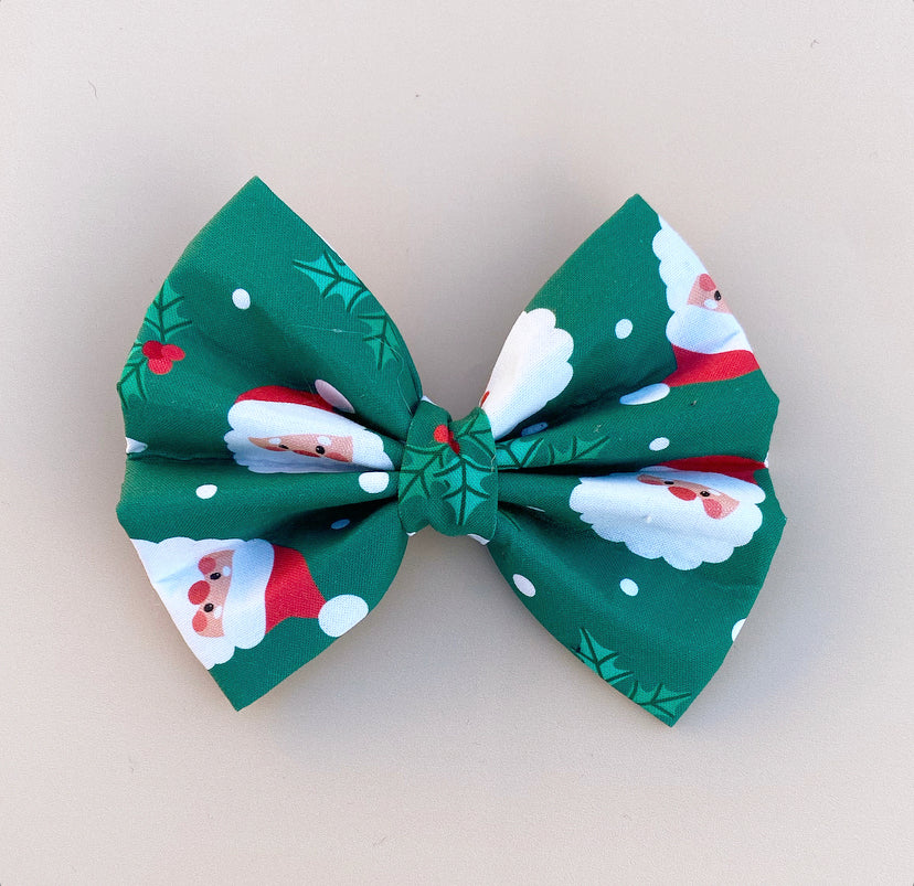 Ho Ho Ho Bow Tie - Green