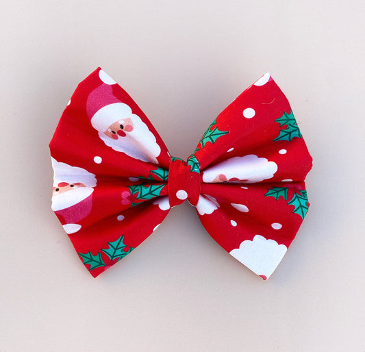 Ho Ho Ho Bow Tie - Red