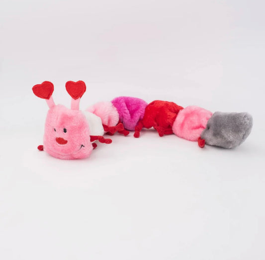 Zippy Paws Valentines Caterpillar